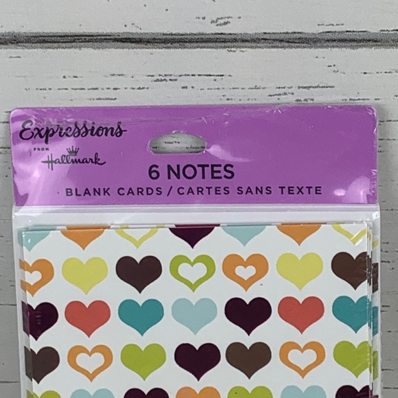 4/$14 6pk Hallmark Expressions Thank You Note Cards Blank Inside NEW SEALED - Picture 2 of 6